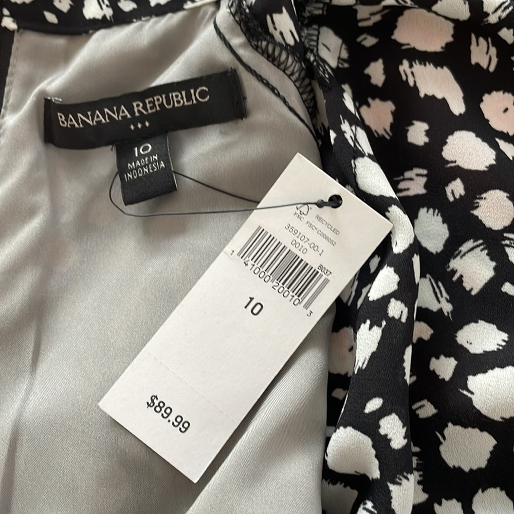 Banana Republic Fitted Patterned Dress - Picture 7 of 7